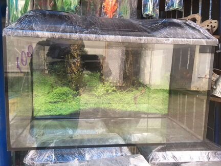 Аквариум 100 литров с крышкой и светом