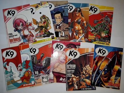 Журнал К9 крутые Комиксы и Манга comics-коллекция
