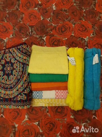 Махровые полотенца новые СССР, икея