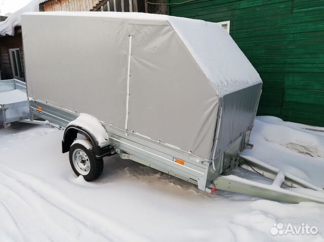 Прицеп легковой сст 7132-08 для снегохода супер