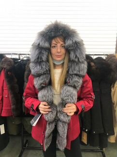 Парка женская с мехом