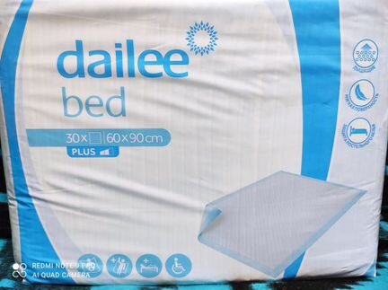 Dailee / ailee / Пеленки одноразовые 60*90см 30шт
