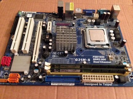 Материнская плата Asrock G31M-S R2.0