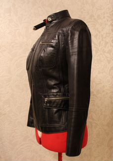 Женская куртка из натуральной кожи, размер хs