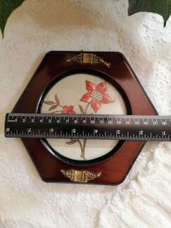 Панно вышивка винтаж голландия