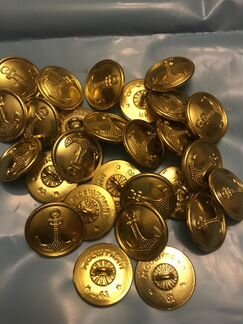 Пуговицы (офицерские) вмф времён СССР (50-70 гг)