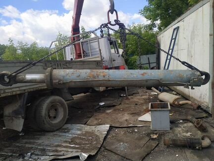 Цилиндр автокрана маз