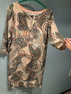 Платье шелковое