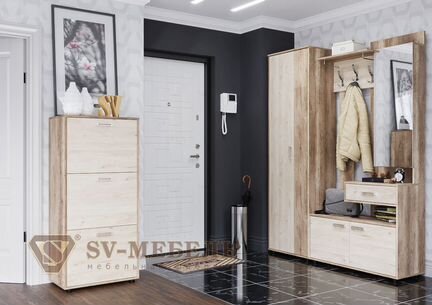Прихожая. Вешалка. Обувница. Мебель в Прихожую
