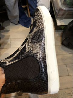 Moncler оригинал слипоны высокие питон женские