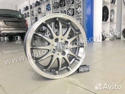 Диски ls 229 4x100 r15 #202 хромьё спицы полка