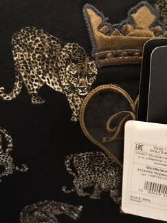 Новая Футболка Dolce Gabbana толстовка 48 размер