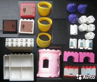 Детали лего дупло