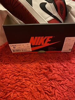 Nike Air Jordan 1 Black Toe US-8,5