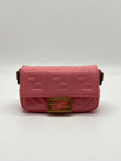 Новая женская сумка клатч на плечо Fendi Baguette