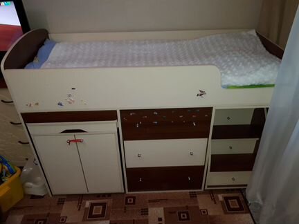 Кровать чердак