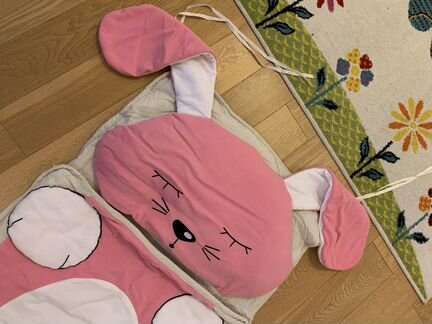 Спальный мешок в детскую кроватку