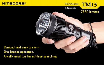 Фонарь-прожектор Nitecore TM15 / без обмена