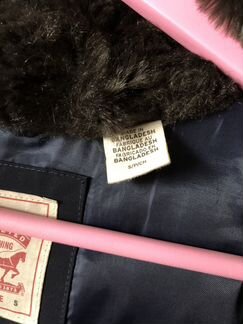 Пуховик Levi’s зимний с капюшоном S