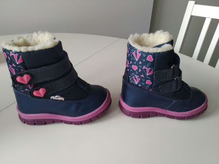 Сапоги детский скороход зимние, 23 размер, почти н