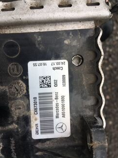 Радиатор турбины Мерседес GLC,C205 A6510901800