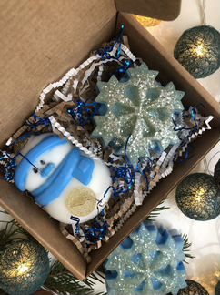 Мыло ручной работы подарок на новый год