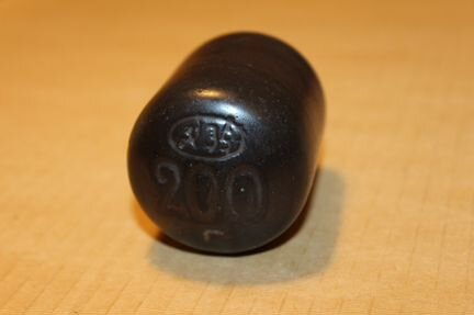 Гиря 200г керамика СССР 1935
