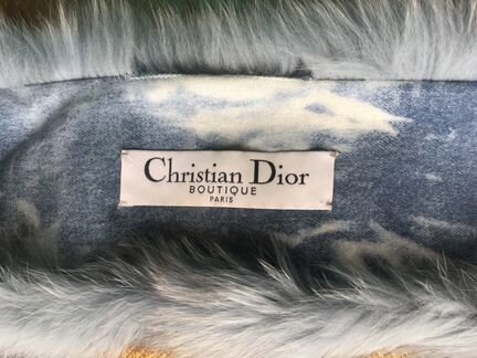 Мexoвая накидка (боа) christian dior оригинал нова