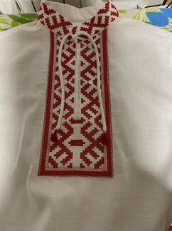 Славянская вышиванка мужская рубашка