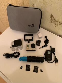 GoPro Hero3 Black + огромный набор аксессуаров