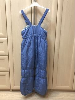 Зимние брюки(полукомбинезон для девочки)