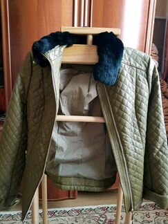 Куртка кожаная новая