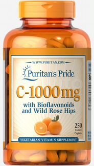 Новый витамин С 1000 мг 250 капсул Original Usa