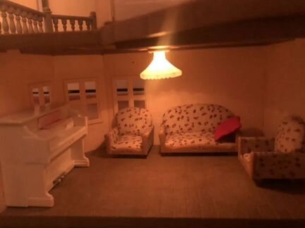 Домик Sylvanian Families со светом+наполнение
