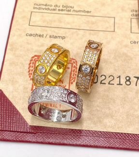 Cartier кольцо браслет новое