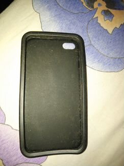 Чехол силиконовый чёрный матовый