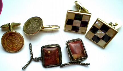 Антикварные и винтажные запонки Европа