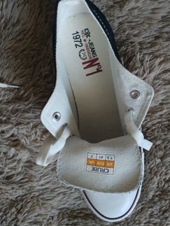 Кеды новые черные 40-41