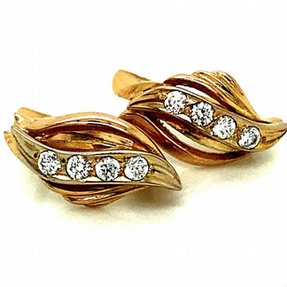 Золотые серьги