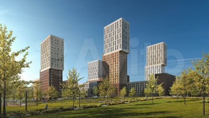 3-к квартира, 92.7 м², 2/28 эт.