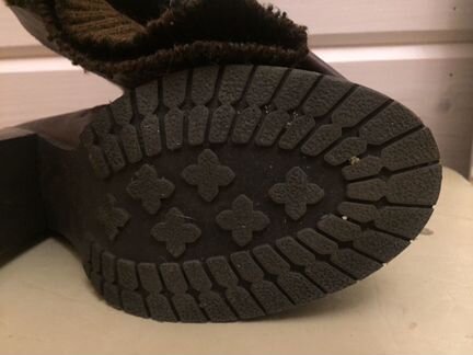 Сапоги кожаные, 36 р. Benneton