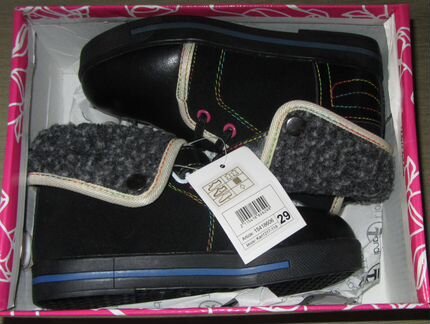 Ботинки новые для девочки, размер 29