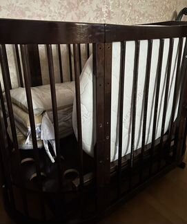 Кроватка трансформер 8 в 1 «Паулина»