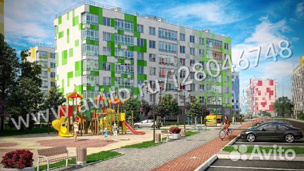 1-к квартира, 33.6 м², 1/7 эт.