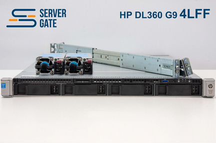 Сервер HP DL360 G9 4LFF 2x E5-2680v4 256 GB