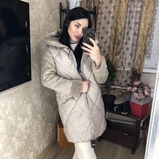 Пуховик пальто