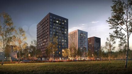 2-к квартира, 53.5 м², 3/14 эт.