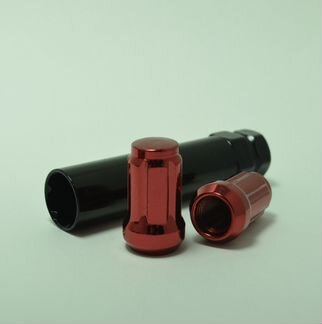 Гайки для литых дисков Ниссан М12х1.25 красные