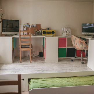 Кровать подиум 