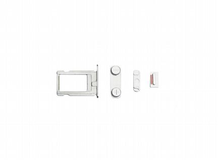 Корпус iPhone 5S серебро silver